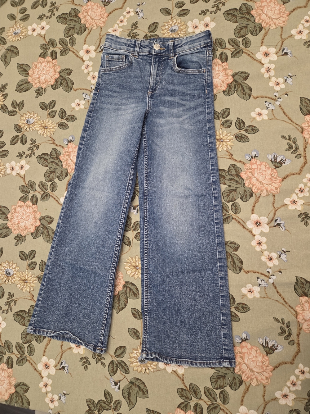Girls Wide Leg Jeans
